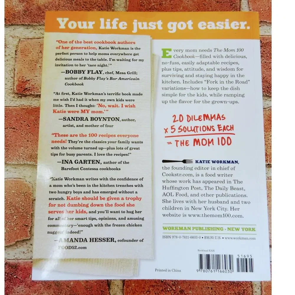 Mom 100 Cookbook - Recipes Every Mom Needs in Her Back Pocket‎ - Katie Workman